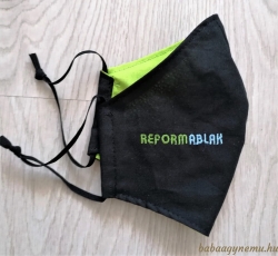 Hímzett szájmaszk képe