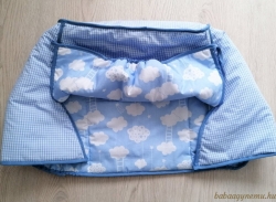 Kék felhős - Bevásárlókocsi beülő képe