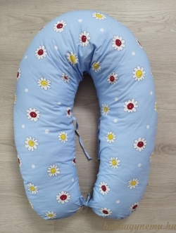 Kék gerbera- Baba- mama párna termék főképe