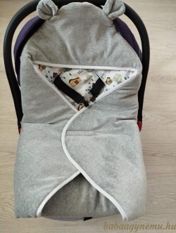 Ökopark plüssel- Babahordozó takaró termék főképe